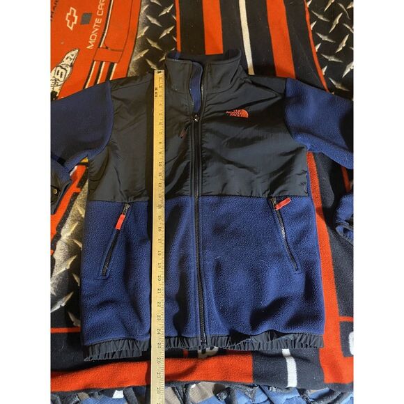 The North Face Blue Fleece Zip Up Jacket - Size Boys Xl - Picture 2 of 4